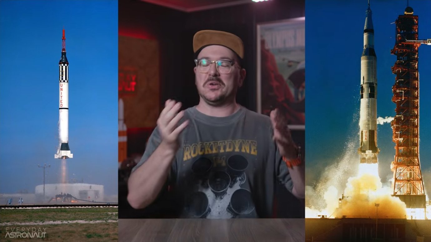 Historical comparison with Apollo and Saturn V launch vehicles