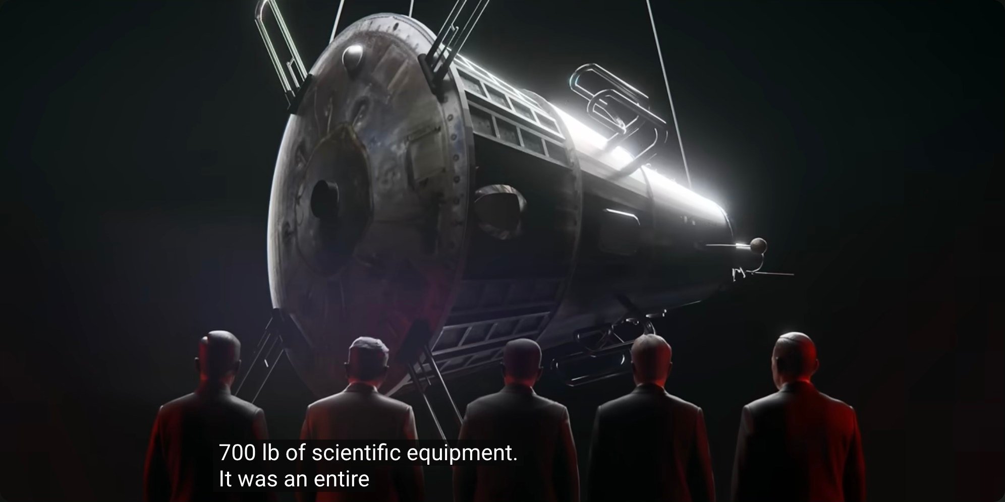 Sputnik's spherical design was chosen for thermal efficiency. The polished metal shell would reflect solar heat evenly, protecting the radio equipment inside from overheating in orbit.