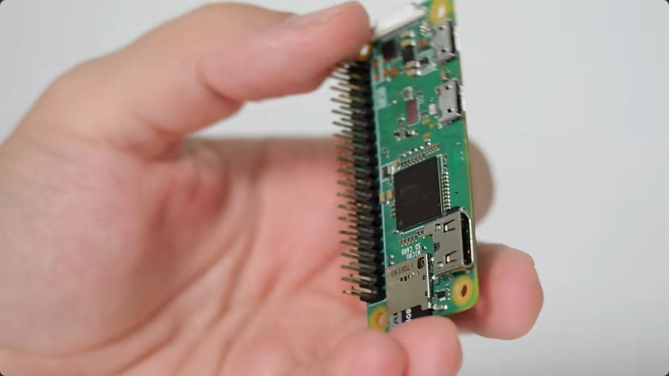 The 2018-era Raspberry Pi Zero that runs the whole bridge.